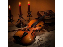 Картина мозаикой 30х30 ВЕЧЕР МУЗЫКИ квадрат 24 цвета