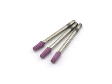 Насадка шлифовальная, оксид алюминия, конус, 5 х 10 мм, 3 штуп, блистер