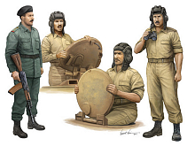 Сборная модель Иракский танковый экипаж 135, шт