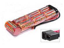 Аккумулятор VBPower NiMh 5000mAh, 8,4V Tplug, банка с торца