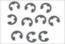 Е-образное стпорное колечко, 10 штук ( 1-E050 )