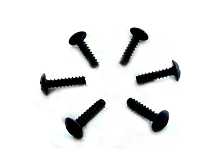 Винты с круглой головкой M3х12 под крестовую отвертку, 6шт