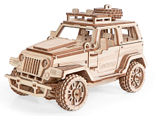 Деревянный конструктор Lemmo Внедорожник ТРИКС, 148 деталей