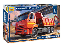 Сборная модель ZVEZDA KAMAZ65115 самосвал, 135