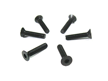 Винт с потайной головкой M3x14 под шестигранник, 6шт