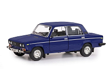 Машина АВТОПАНОРАМА ВАЗ 2106, 122, синий, инерция, вк 24,512,510,5 см