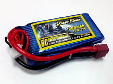 Аккумулятор Giant Power LiPo 1300mAh 111V 35C
