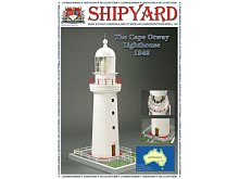 Сборная картонная модель Shipyard маяк Lighthouse Cape Otway №3, 172