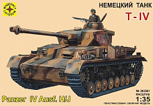 Сборная модель Немецкий танк TIV AusfHJ 135  MD303561 
