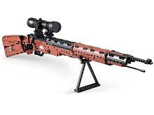 Конструктор CaDA deTech карабин 98K 653 детали