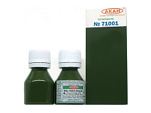 Краска АКАН акрилатлатексная RAL 6003 Оливковозеленый Olivgrün, 10 мл