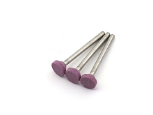 Насадка шлифовальная, оксид алюминия, диск, 10 х 3 мм, 3 штуп, блистер, шт