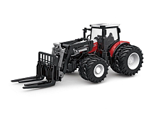 РУ фермерский трактор Korody с вилочным погрузчиком, двойные колеса 124 24G 6CH RTR