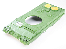 Верхняя часть корпуса с комплектом аксессуаров для танка Leopard 2A6, неокрашеная