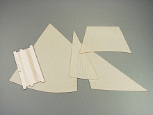 Комплект парусов для модели HMS Alert, 196