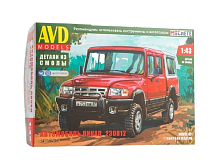 Сборная модель AVD Пикап230812, 143