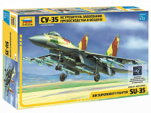 Сборная модель ZVEZDA Истребитель Су35, 172