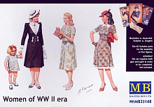 Сборная модель Фигуры Женщины 2МВ