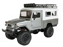 Радиоуправляемая автомодель MN MODEL джип Toyota FJ45 серый 4WD 24G 112 RTR