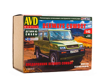 Сборная модель AVD Внедорожник Derways Cowboy, 143
