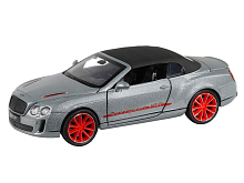 Машина АВТОПАНОРАМА Bentley Continental Supersports ISR, серебряный, 132, вк 17,513,59 см