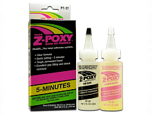 Эпоксидная смола ZAP ZPoxy 5мин, двухкомпонентная, 118мл sets