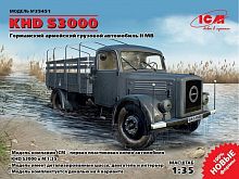 Сборная модель ICM KHD S3000, Германский армейский грузовой автомобиль ІІ МВ, 135