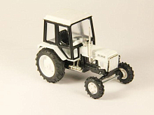 Сувенирная модель трактора МТЗ82 Люкс2 Belarus металл белый 143