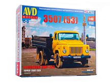 Сборная модель AVD Самосвал 3507 53, 143