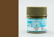 Краска акрил для пластика тм MRHOBBY 10мл  KHAKI, шт