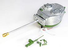 Металлическая башня для танка SHERMAN M4A3 76mm с ИКпушкой и мех вращения на 360 град TAG120684