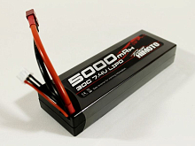 Аккумулятор Himoto LiPo 5000mAh, 7,4V, 30C, T‐plug