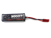 Аккумулятор Himoto NiMh 3000mAh, 7,2V Banana для автомоделей Himoto E10