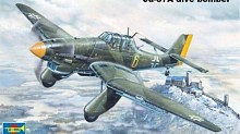Сборная модель Самолёт Junkers Ju 87A Dive Bomber 124