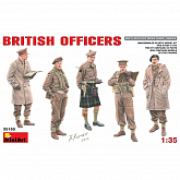 Сборная модель Британские офицеры 135, шт