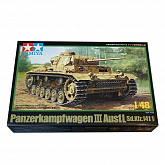 Сборная модель Немецкий танк PzKpfw III Ausf L 148, шт