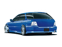 Сборная модель AOSHIMA Honda Accord Wagon Smoothing Style 96, 112