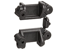 Хаб поворотного кулака RPM пластикчерный правый и левый StampedeRustler