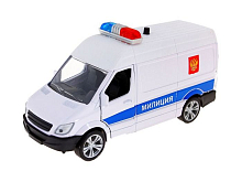 Машина Autotime GERMANY PANEL VAN милиция, звук, свет 136