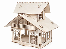 Деревянный конструктор Lemmo Кормушка Рио, 65 деталей