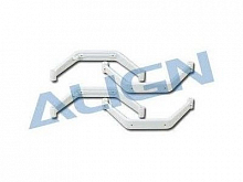 Стойки посадочных шасси, пластик, белые, TRex 250