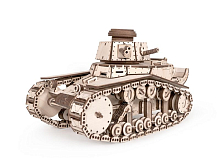 Деревянный конструктор Lemmo Танк МС1, 574 детали