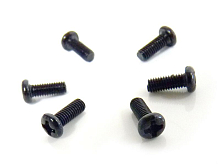 Винт с полукруглой головкой M3x8 под крестовую отвёртку 6шт