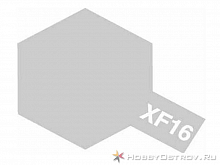 Краска Tamiya XF16 Flat Aluminum акриловая, 10 мл