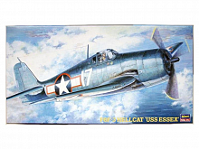 Сборная модель Hasegawa Самолет F6F3 HELLCAT USS ESSEX JT34, 148