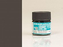 Краска акрил для пластика тм MRHOBBY 10мл  METAL BLACK