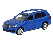 Машина АВТОПАНОРАМА BMW X7, синий, 144, инерция, вк 17,512,56,5 см
