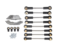 Комплект металлических рычагов WPL c крепежом для C14, C24