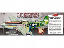 Сборная дер.модель.Самолет P-51 Mustang. Guillows 1:16