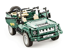 РУ конструктор CaDA Technic Военный джип 561 деталь